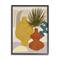 Stupell Industries Desert Summer Abstract Vases Wall Art in Black Frame
